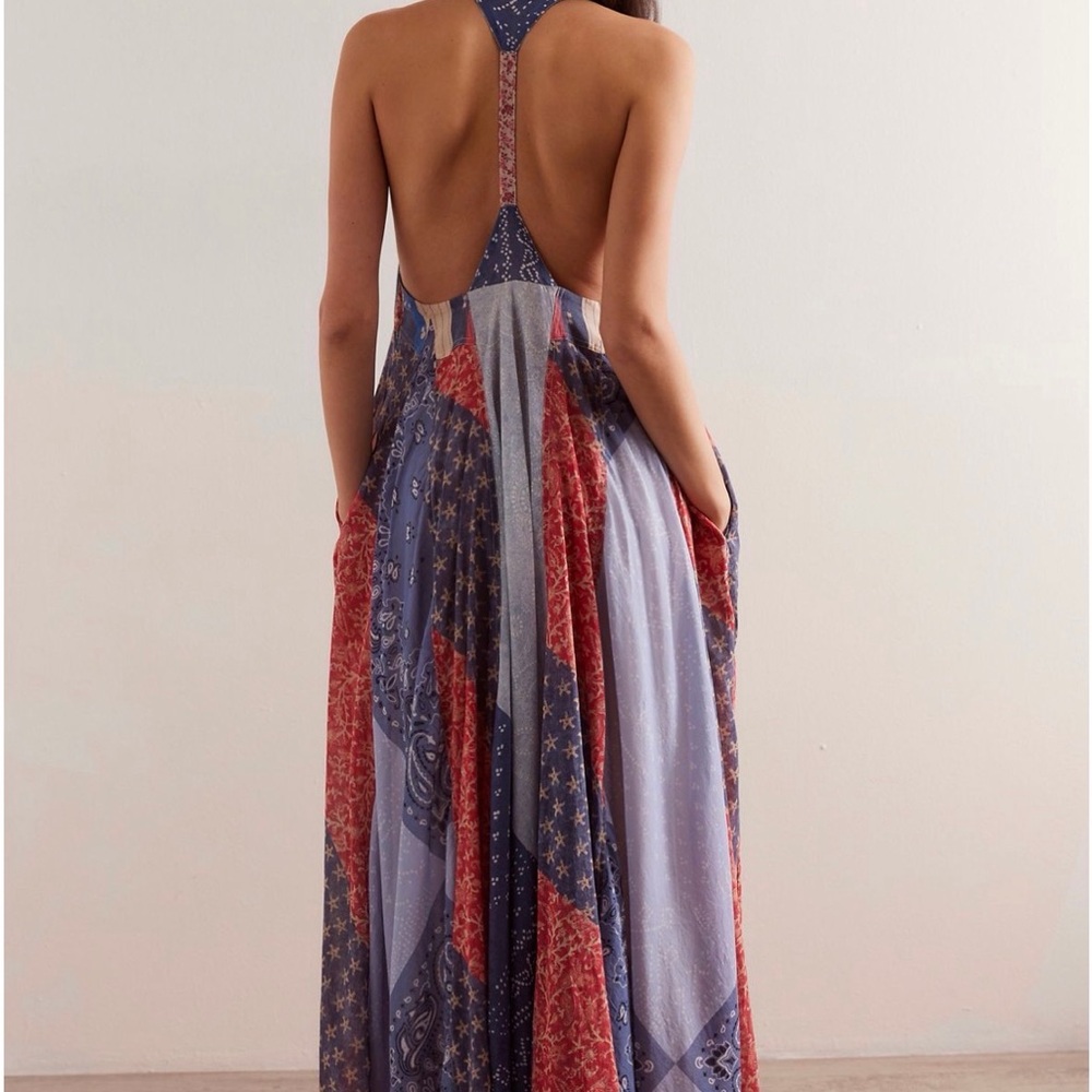 Free People Heritage maxi dress sz.small - Picture 2 of 7